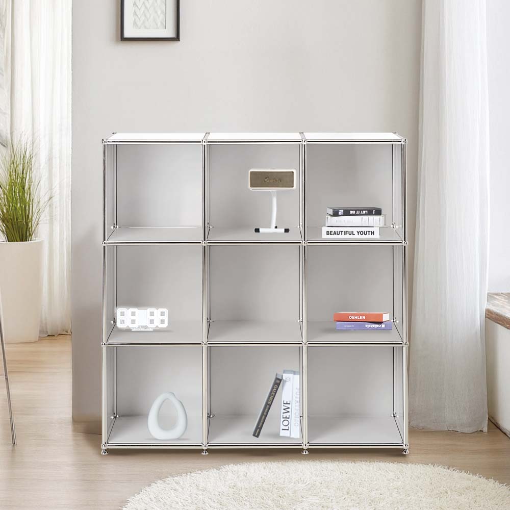 이가페 미드센츄리 모듈수납장 트리오 3x3 오픈책장 방문설치 840,000원