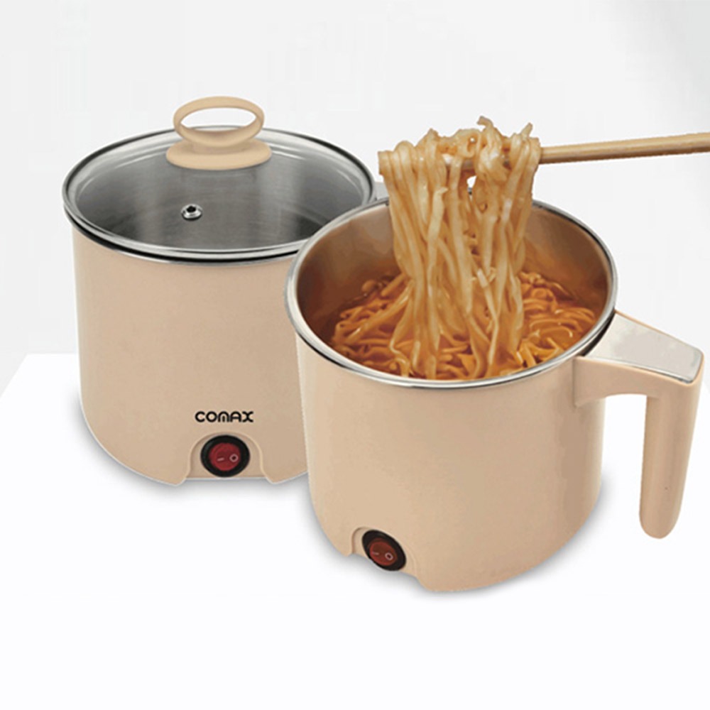 코멕스 1L 전기 미니 라면포트 CM-099 1인용 스텐 멀티 전기 포트 냄비 자취생 원룸 12,500원