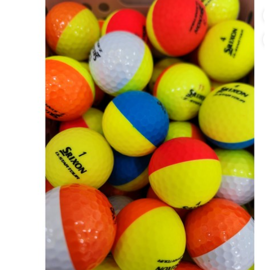 [더클린골프] 스릭슨 컬러+ 반반공 라운딩용 깨끗한 로스트볼 30알 모음 30,620원