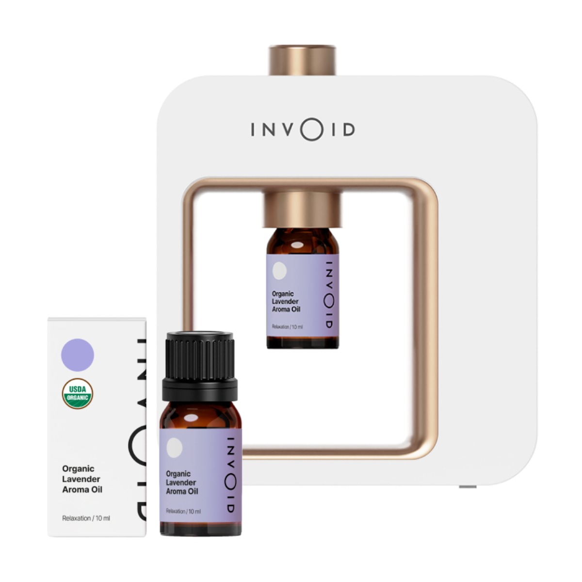 인보이드 스퀘어가든 전자디퓨저+아로마오일 10ml, 1개, 10ml, 라벤더향 129,000원