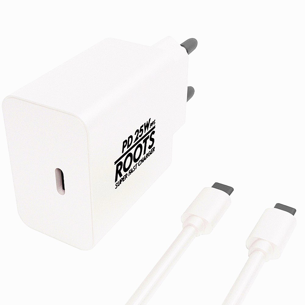 루츠 국내생산 PD 25W PPS C타입 초고속 충전기 + C TO C 1M 케이블포함 14,800원