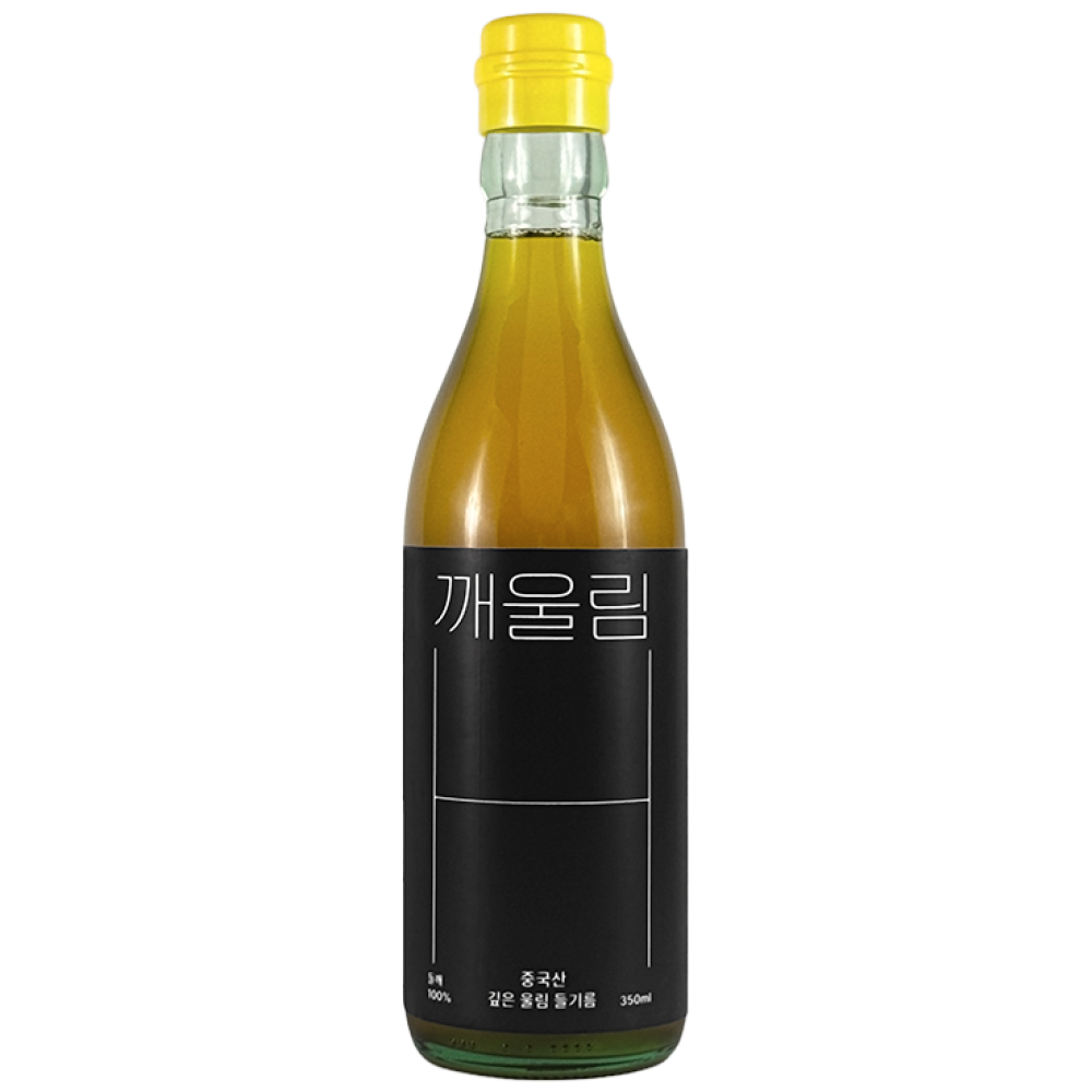 [깨울림] 중국산 100% 저온압착 들기름 (깊은 울림) 16,900원