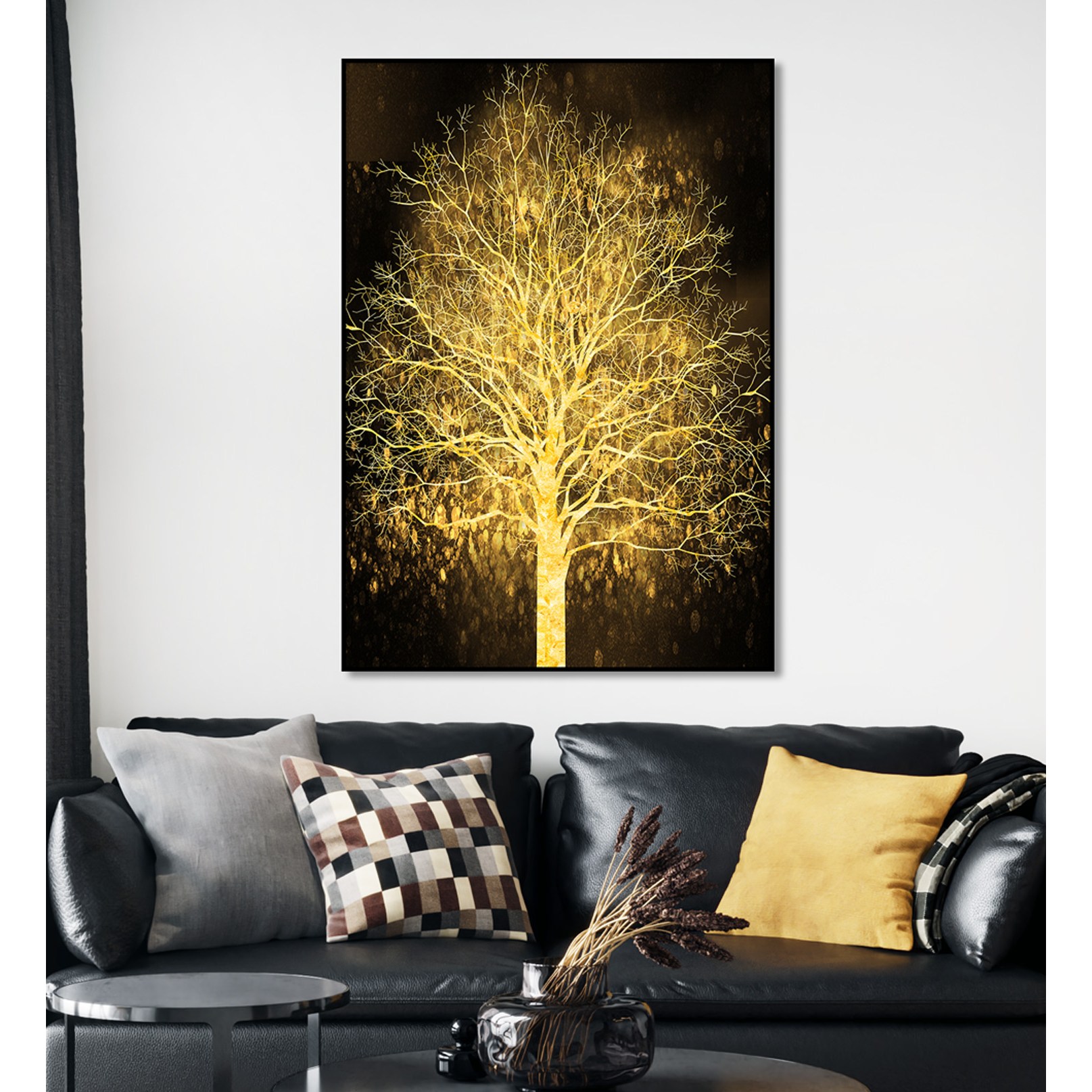 딘아트 황금 돈나무 액자 금전수 그림 돈들어오는 거실 인테리어 그림 97,000원