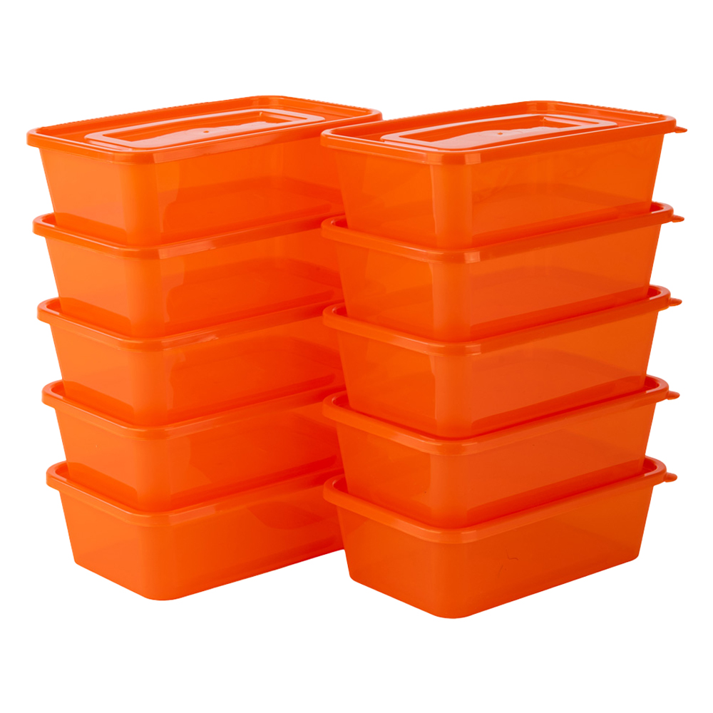 쿡앤락 N시리즈 사각밀폐용기 오렌지 N700 10,400원