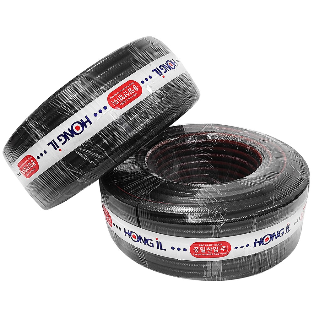 국산 흑편사호스 15mm-50m 검정 편사 호스 물호스 세차 수도 고압 호스 29,800원