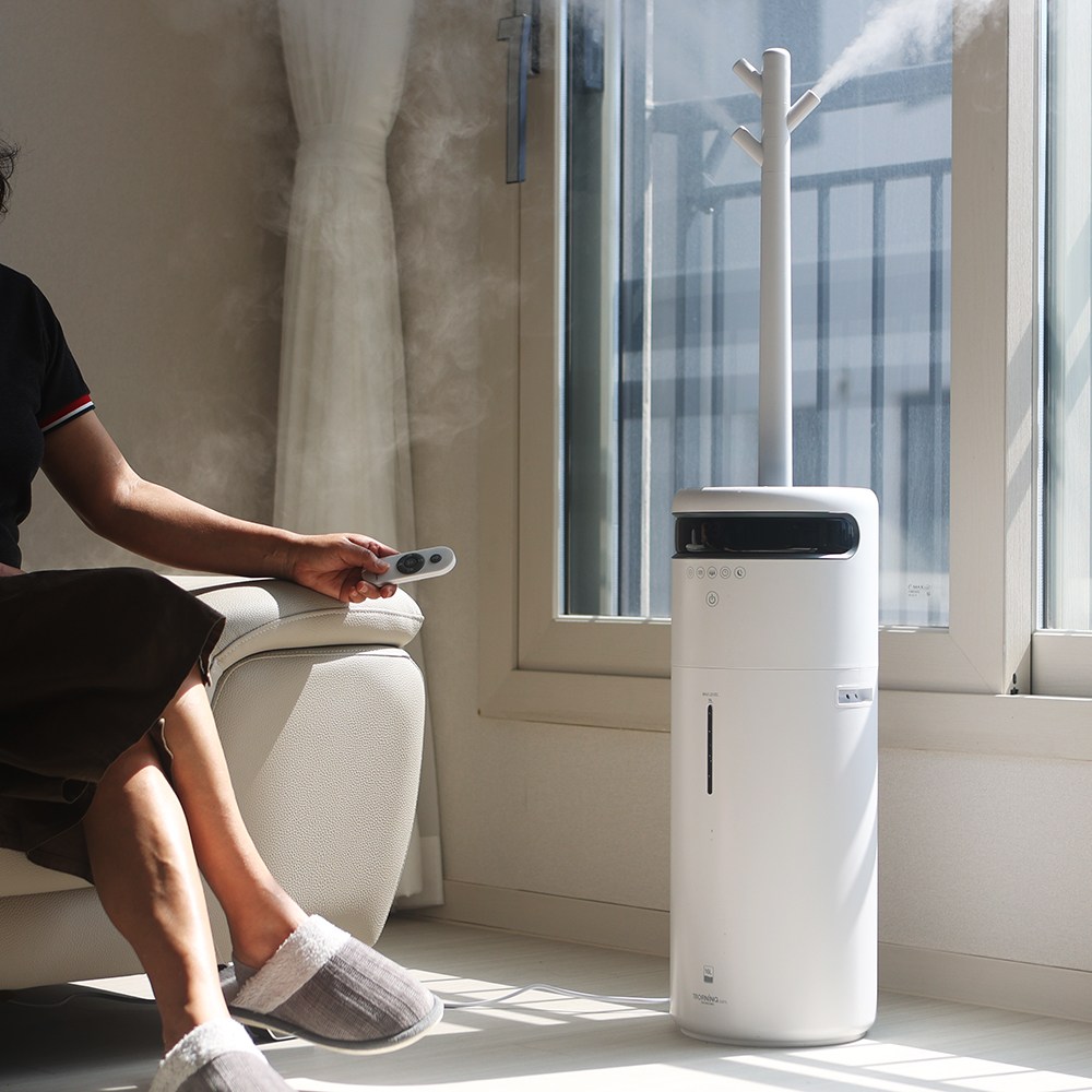 모닝컴 스마트프로 리모컨 대용량가습기 초음파가습기 16리터 148,000원