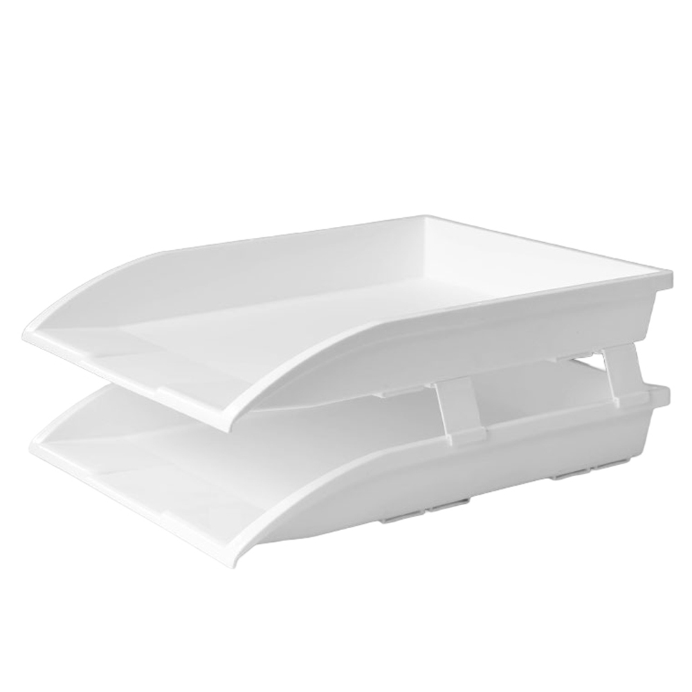 맙소샵 심플 깔끔 사무실 다층 A4 파일 정리 보관 랙 31.4 x 38.1 x 15.3 cm BRP2715 16,700원