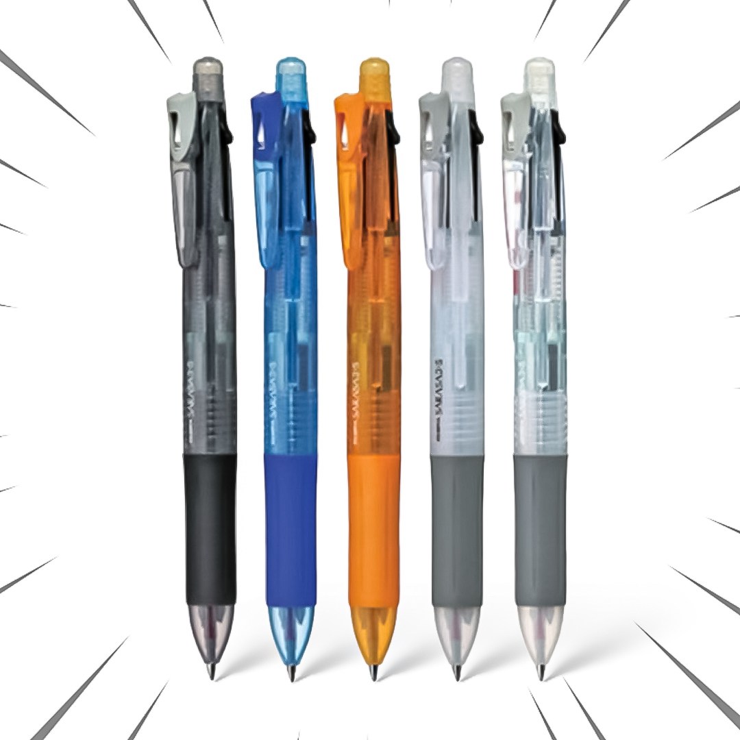 제브라 사라사 0.5mm 3색+샤프 멀티펜, 4개, 오렌지 29,000원