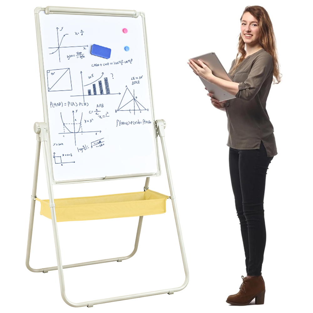 BONJOUR 접이식화이트보드 붙이는화이트보드 붙이는자석화이트보드,회전할 수 있으며, 양면이 모두 화이트보드이다 49,900원