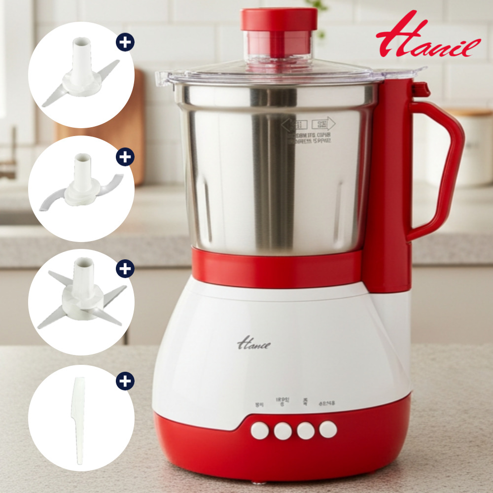 [26년형 국산] 한일 대용량 스텐 믹서기 가정용 업소용 대형 믹서기 분쇄기 다지기 쥬서기, 스테인리스-3260S 179,000원