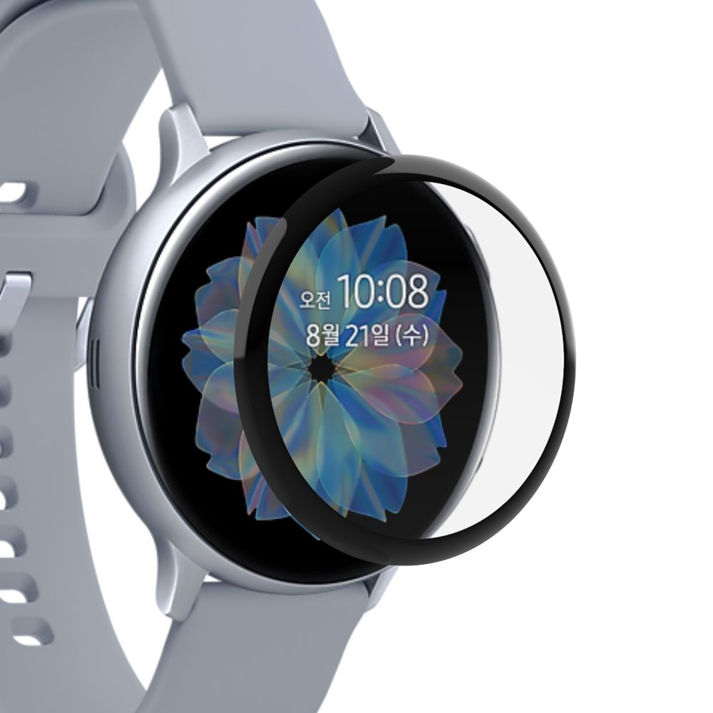 아야 갤럭시워치4 클래식 호환 40mm 42mm 44mm 46mm 슬림핏 풀커버 액정 보호필름, 1개 9,500원