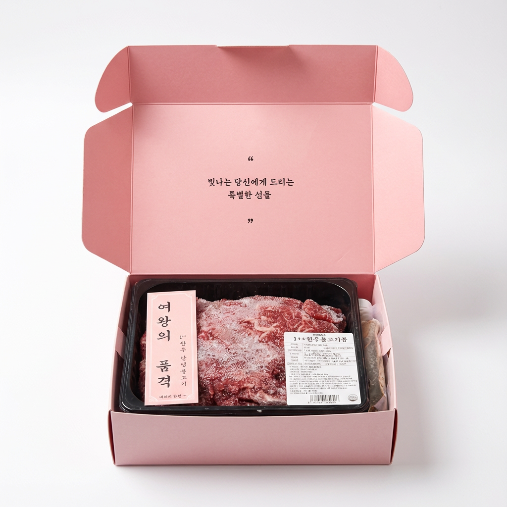 여왕의품격 한우 투쁠 언양식 소불고기, 1개, 500g 42,000원