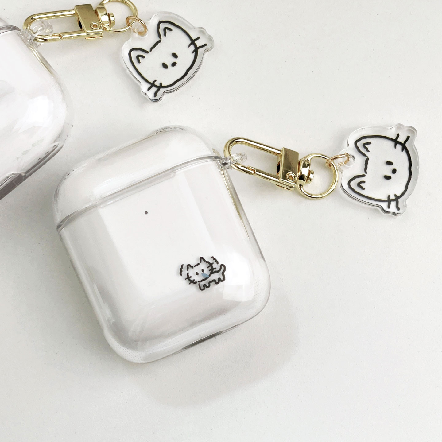 귀여운 키치 고양이 냥이 에어팟 갤럭시 버즈 케이스 12,800원