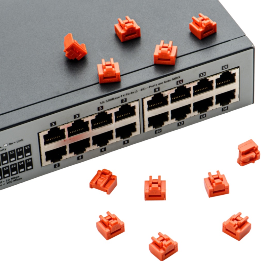 스마트키퍼 유일 국내 제조 랜포트락 10P + 락키 세트 RJ45 포트 보안 차단 잠금 장치 시스템 물리보안 NL03PK, 1개 34,900원