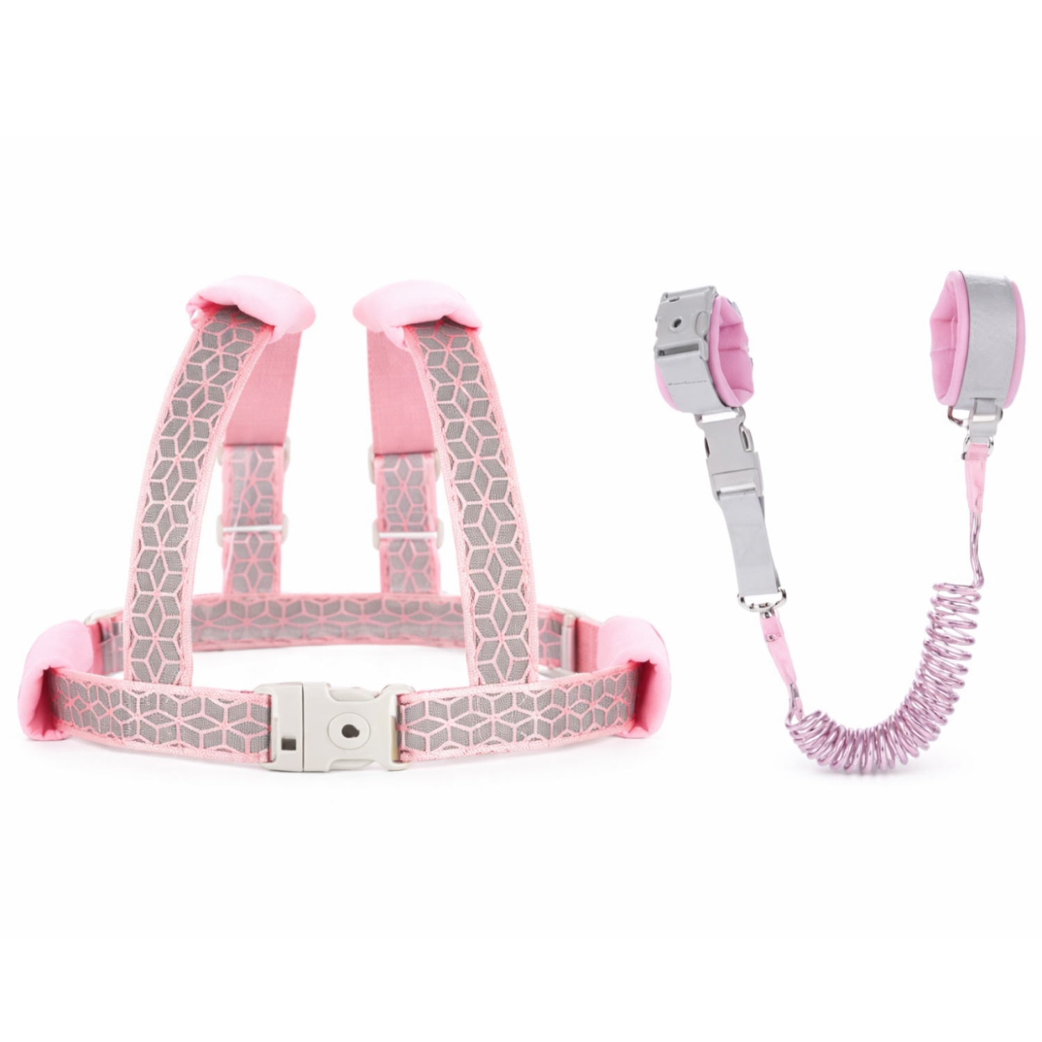 니즈몬 안전 연결 스트랩 잠금형 조끼형 밴드, 1개, 핑크 35,000원