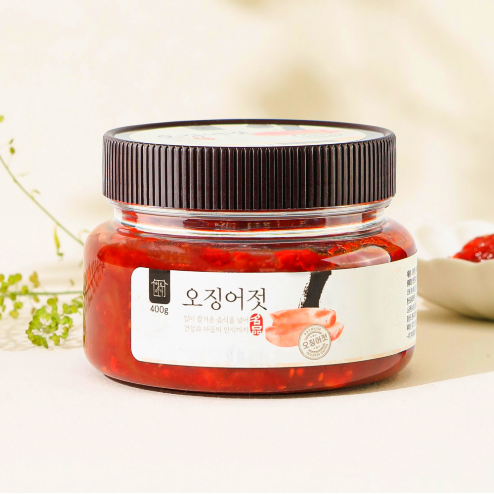 [국내제조 남해안] 프리미엄 향토미가 저염 오징어 젓갈 천연 과일 숙성 12,900원