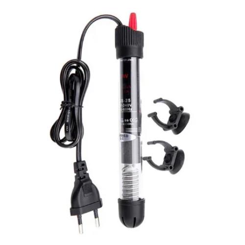 아쿠아리움 수족관 어항 고정 히터 관상어 온도조절 과열방지 히터기 온도 조절식 수중 25W, 100W, 300W, EU US 23,290원