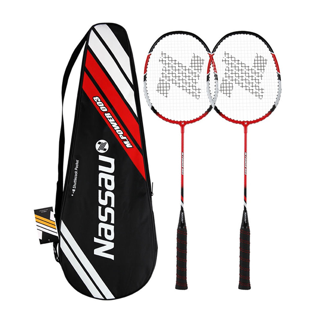 [XIGMA SPORTS] 낫소 배드민턴라켓 2자루 1세트 풀커버가방 16,050원