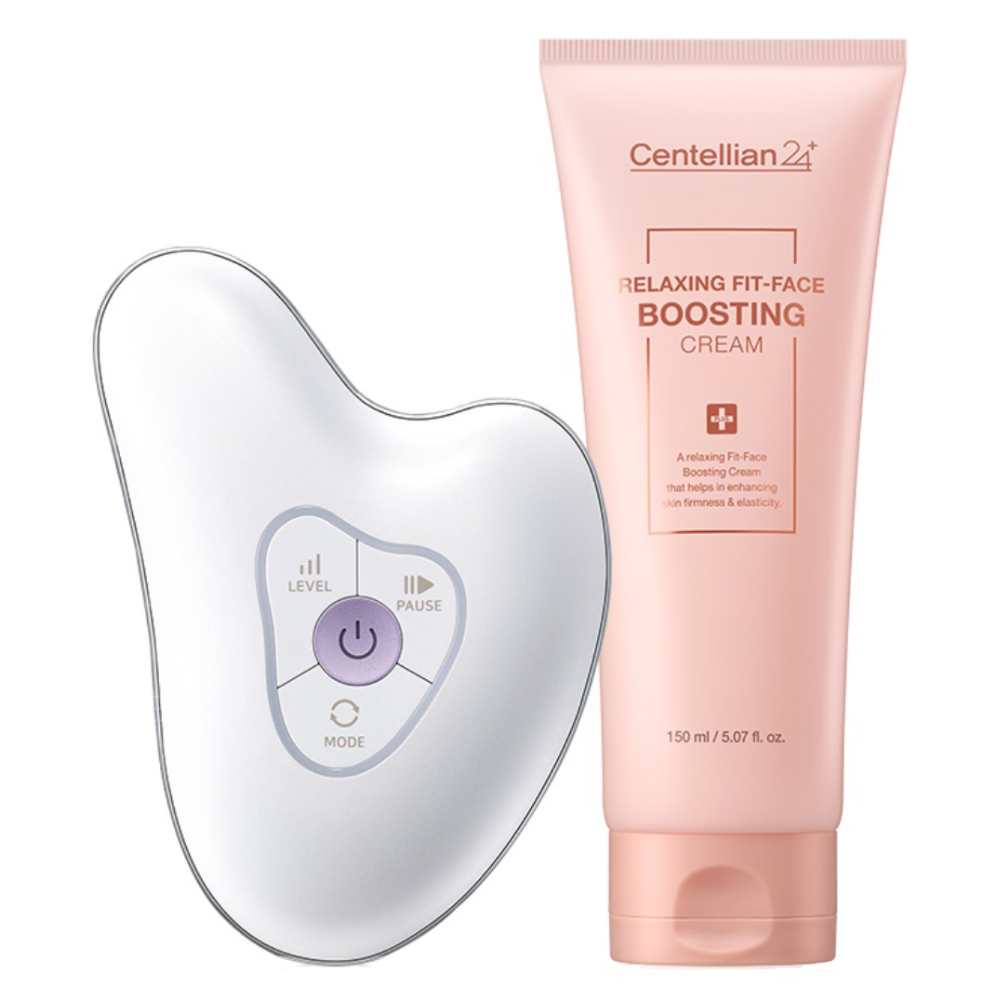 센텔리안24 마데카 프라임 리추얼 피부미용기기 + 릴렉싱 핏 페이스 부스팅 크림 150g, 화이트펄, DKPC24R-1(피부미용기기) 142,410원