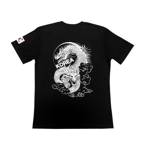 KOREA 용 반팔티 기능성 코리아 티셔츠 룡 목늘어남 방지 13,000원