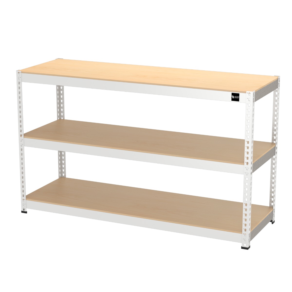 울트라랙 가로 150cm 모음 무볼트앵글 조립식앵글 선반 베란다선반 철제선반, 화이트 134,490원