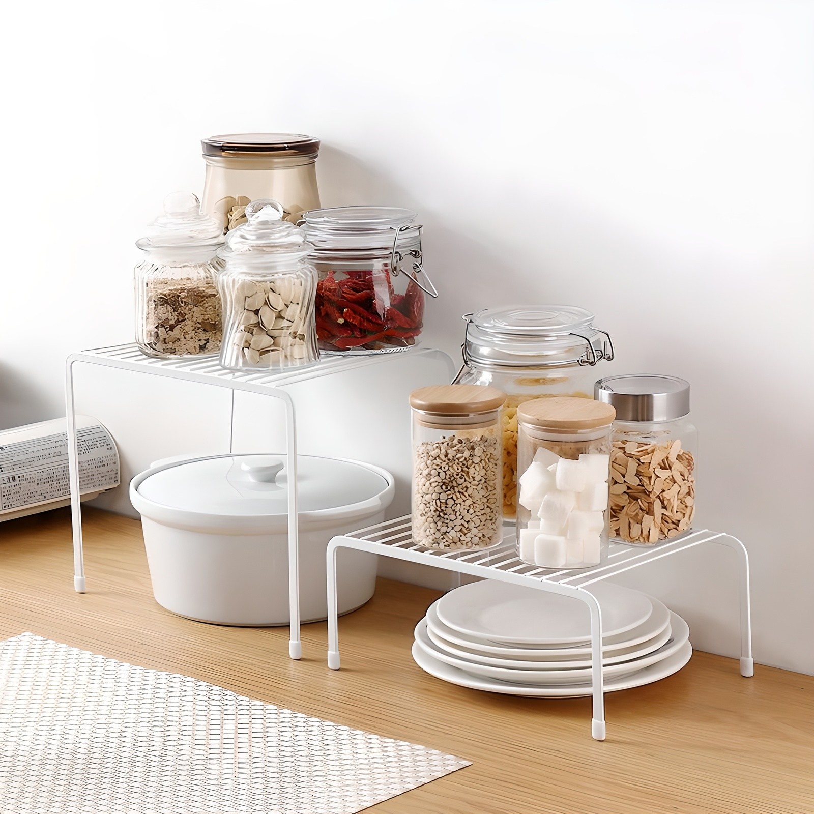 구디푸디 다용도 철제 접시 그릇 정리 선반 3,750원