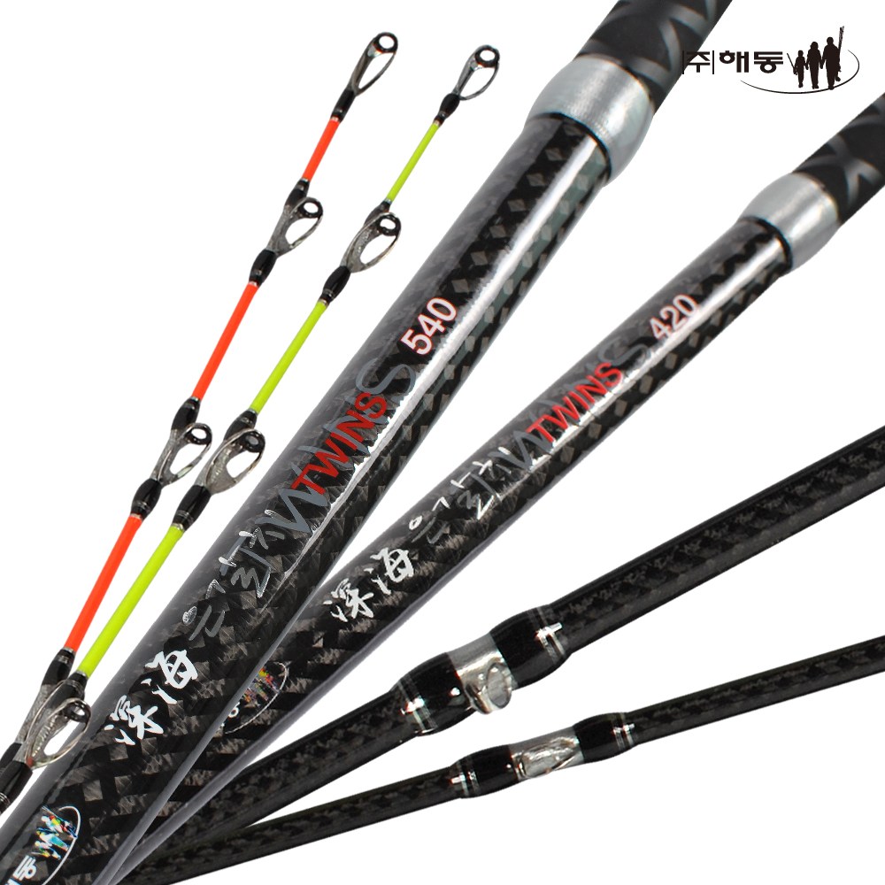 해동 갈치낚시대 트윈스 420540-600 바트2개, 단품 551,800원