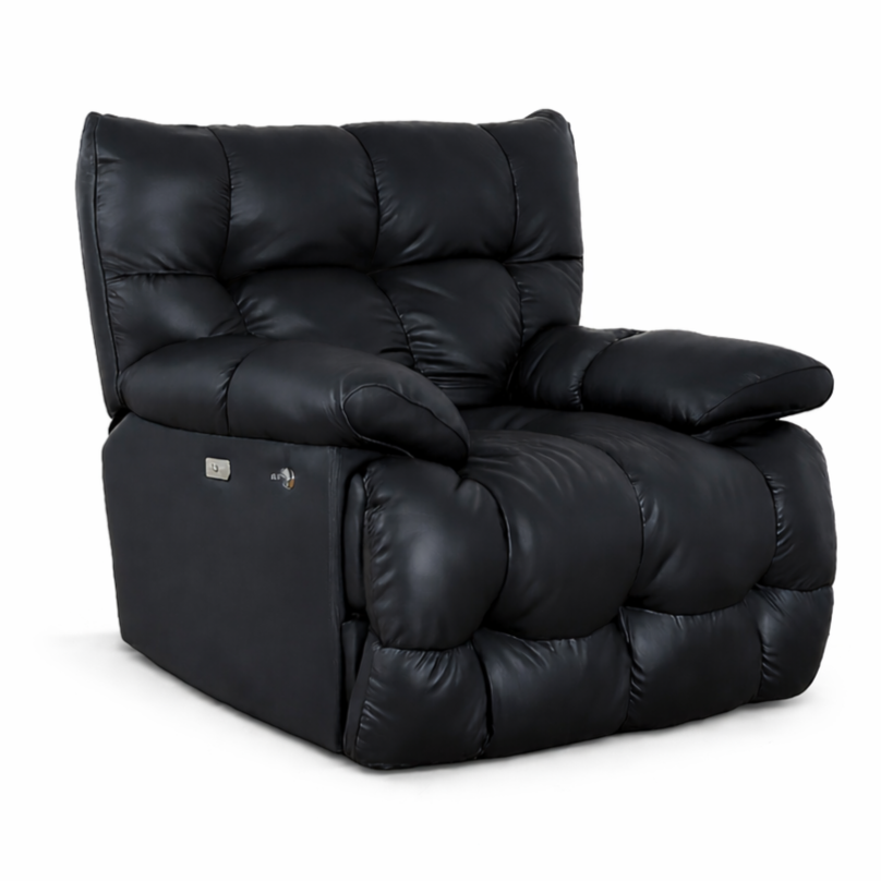 노을우드 포근한 충격흡수 리클라이너 흔들의자 1인용 수동 전동겸용 편안한 휴식 체어, 13. B-5타입 / 전동 고정형+USB 충전 530,000원