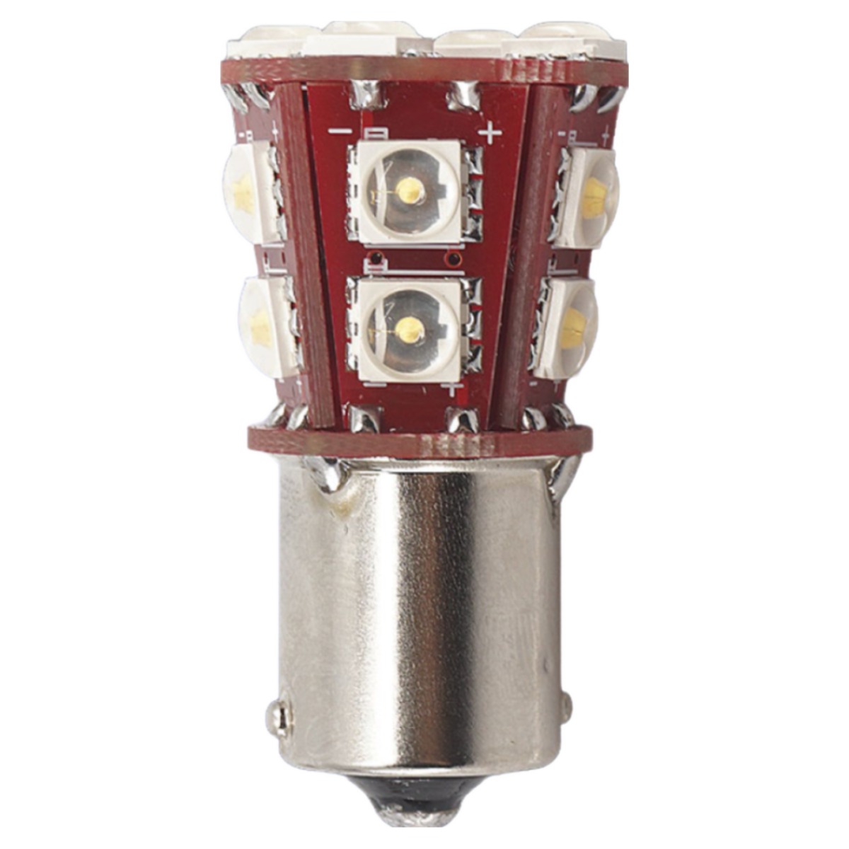 삼항LED 5050 1칩 14발 LED전구 램프 깜빡이등 브레이크등, 24V 더블 7000K 화이트LED, 1개 5,850원