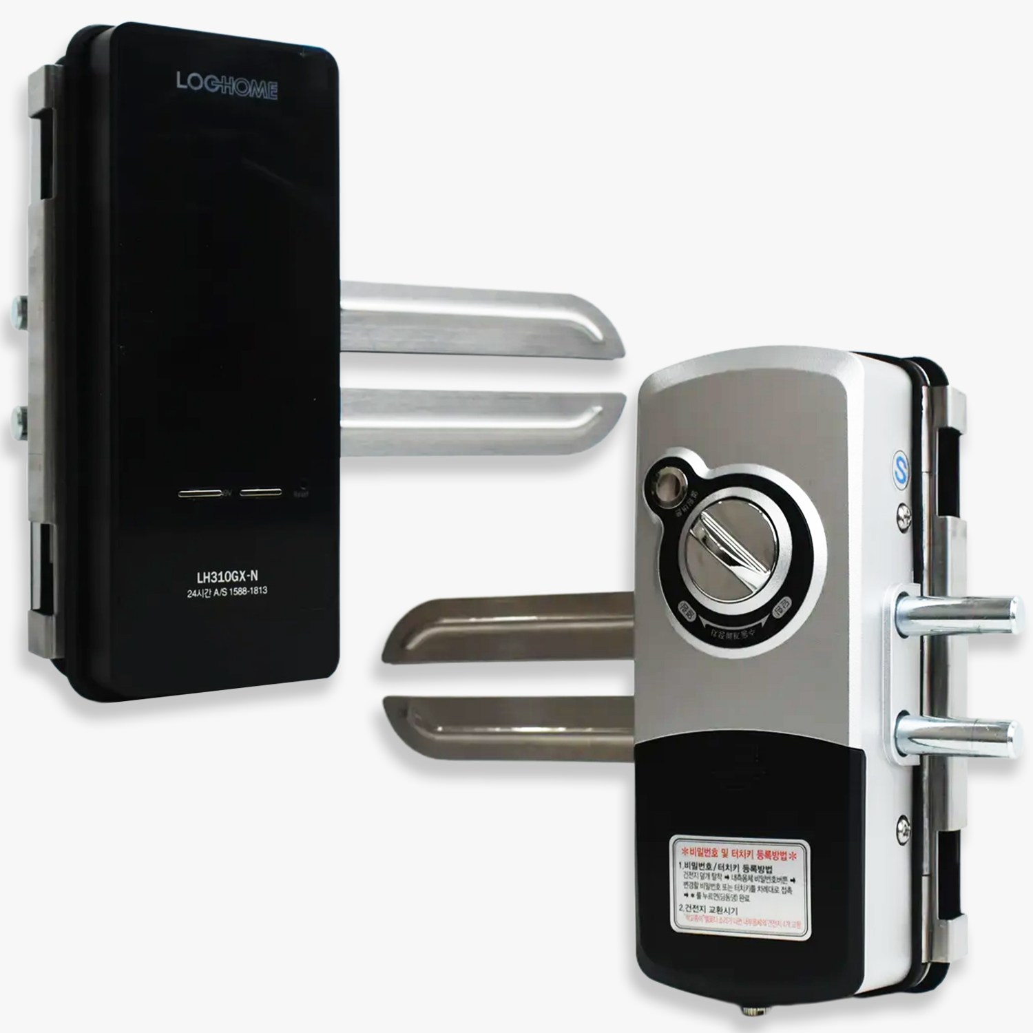 에버넷 LH310GX-N 날개형 유리문 전용 보조키 상가 매장 사무실용 공중화장실 번호키 96,800원