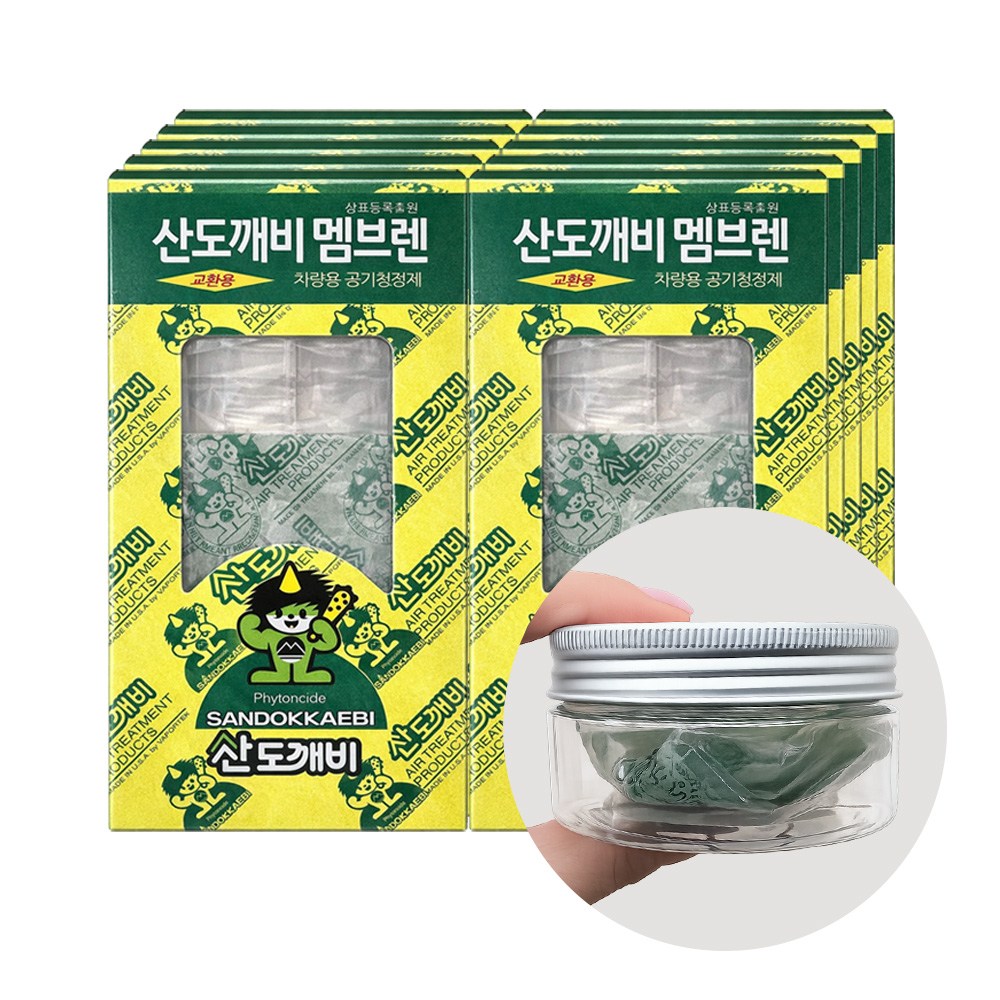 산도깨비 멤브렌 피톤치드향 10개+하우징증정, 피톤치드, 10개, 현재가 35,500원