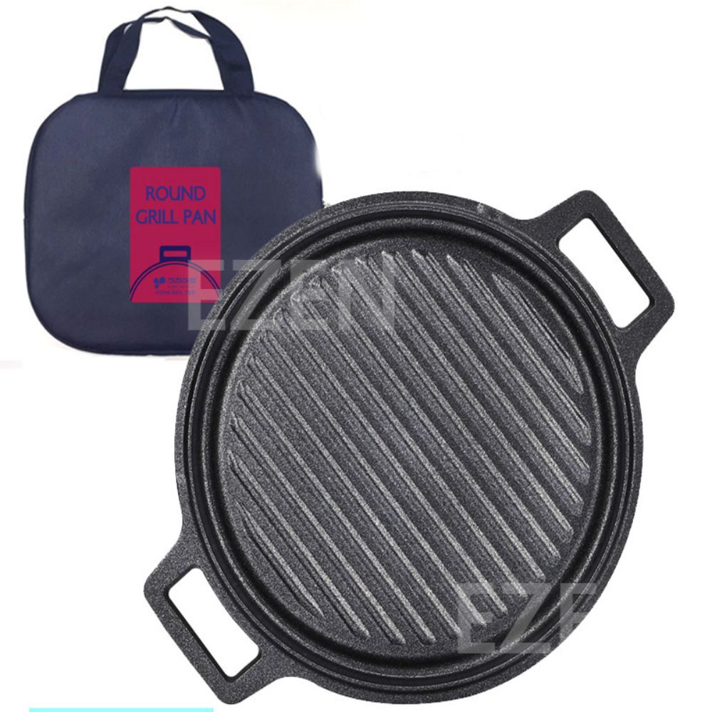 원형 고기불판 휴대용 인덕션 가정용 그릴 캠핑 1인 미니 삼겹살 구이판 고기구이판 고기판 그리들 조선 판 캠핑 28,900원