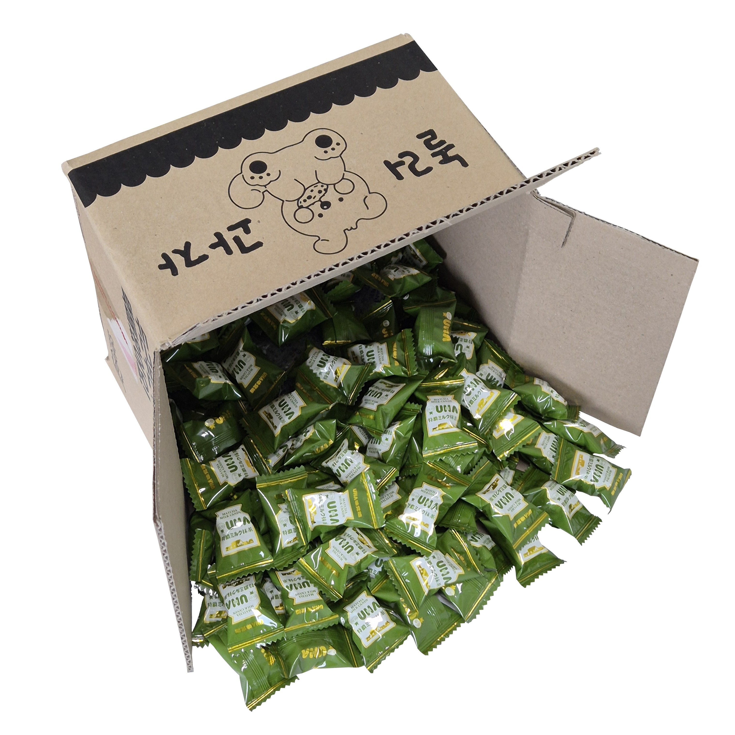 [놀러과자] 유하미카쿠토 토쿠노 밀크 말차 캔디 대용량 개별포장, 100개, 4.5g 27,880원