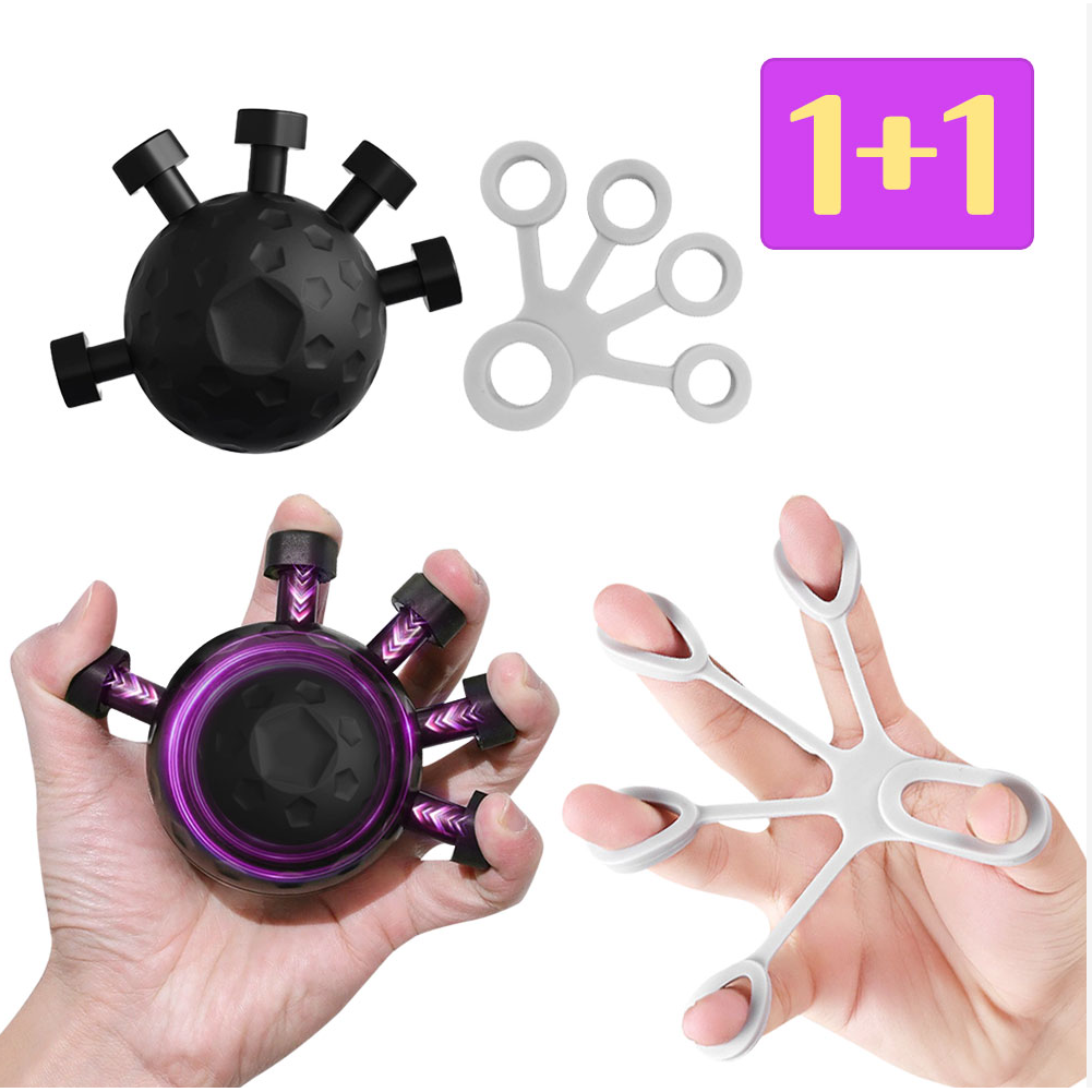 다르앤 1+1 손가락 악력기 재활훈련 운동기구, 1세트, 블랙+그레이 11,900원