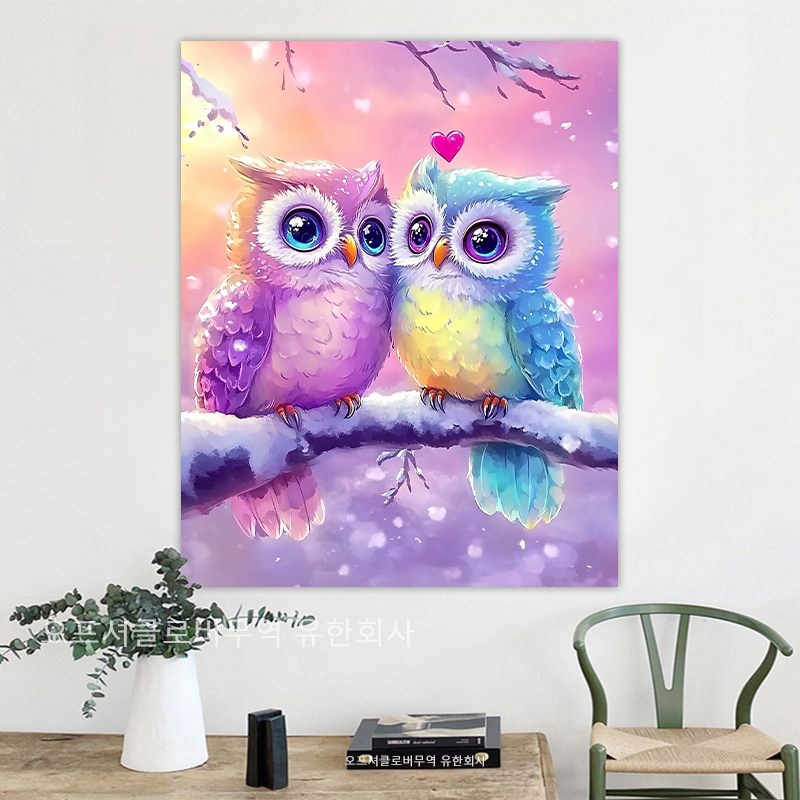 액자 보석십자수 캔버스형 DIY 세트 실내 풍수 장식 돈들어오는 거실 현관 인테리어 개업 집들이 고급선물 40x50cm 23,680원