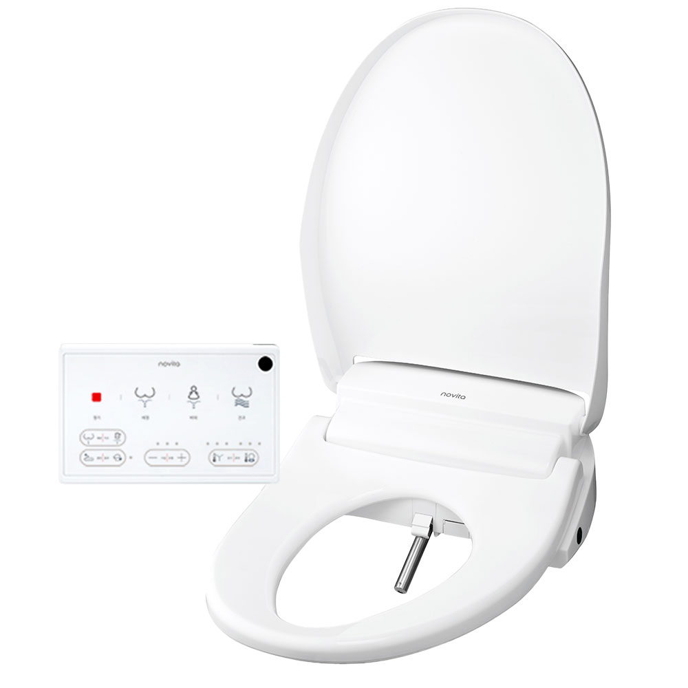 [노비타]컴팩트플러스 탈부착 리모컨 IPX4 방수비데 BD-SD600 183,000원