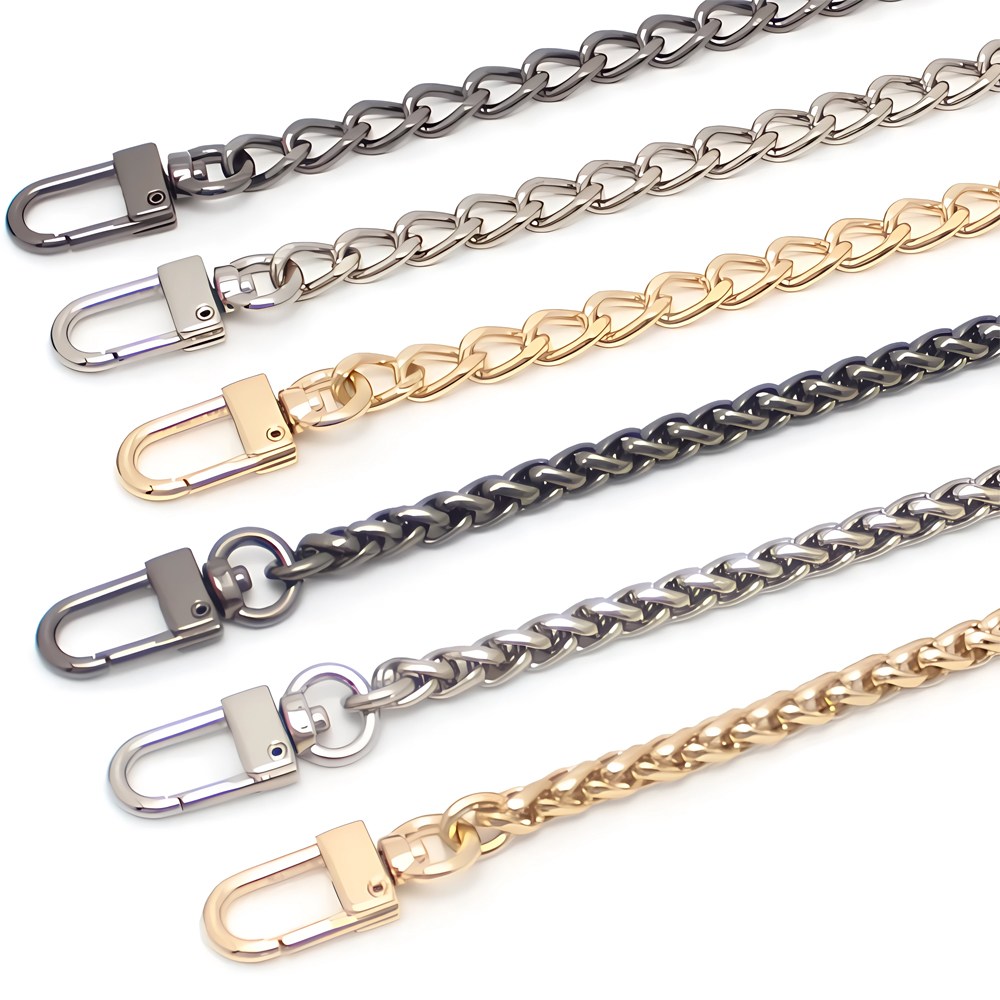 [국산] 고급 가방 체인줄 체인끈 체인스트랩 가방스트랩 명품 호환체인 리폼줄 원하는 길이로 제작가능 7,900원