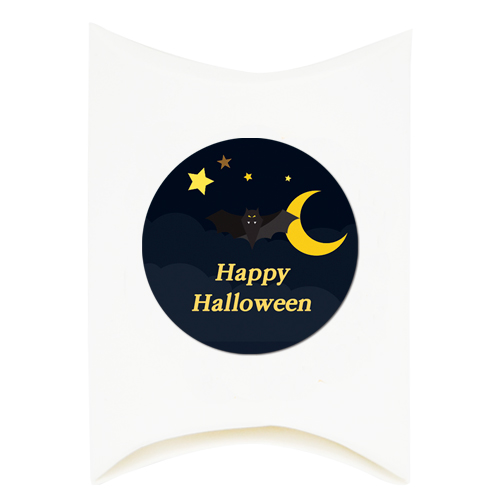 도나앤데코 아주작은반달상자 화이트30p + 러블리 할로윈 happy halloween 박쥐 4.5cm스티커 30p 4,420원