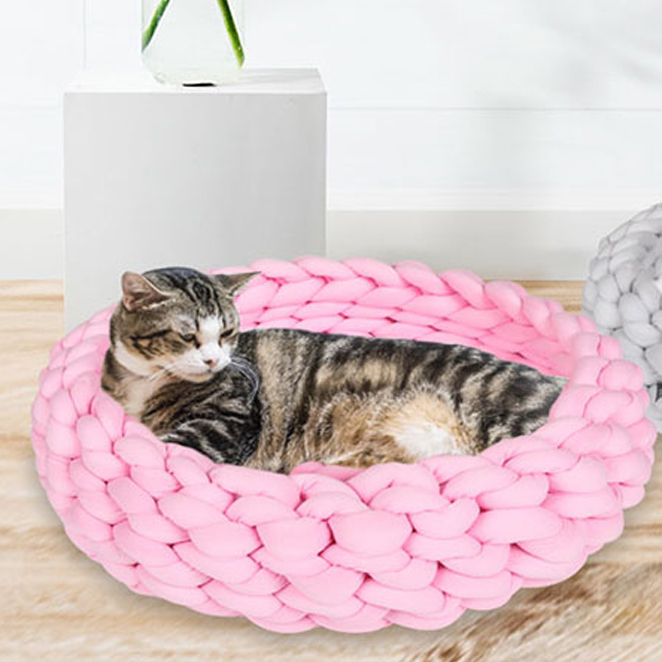 딩동펫 고양이 왕뜨개 방석 18,700원