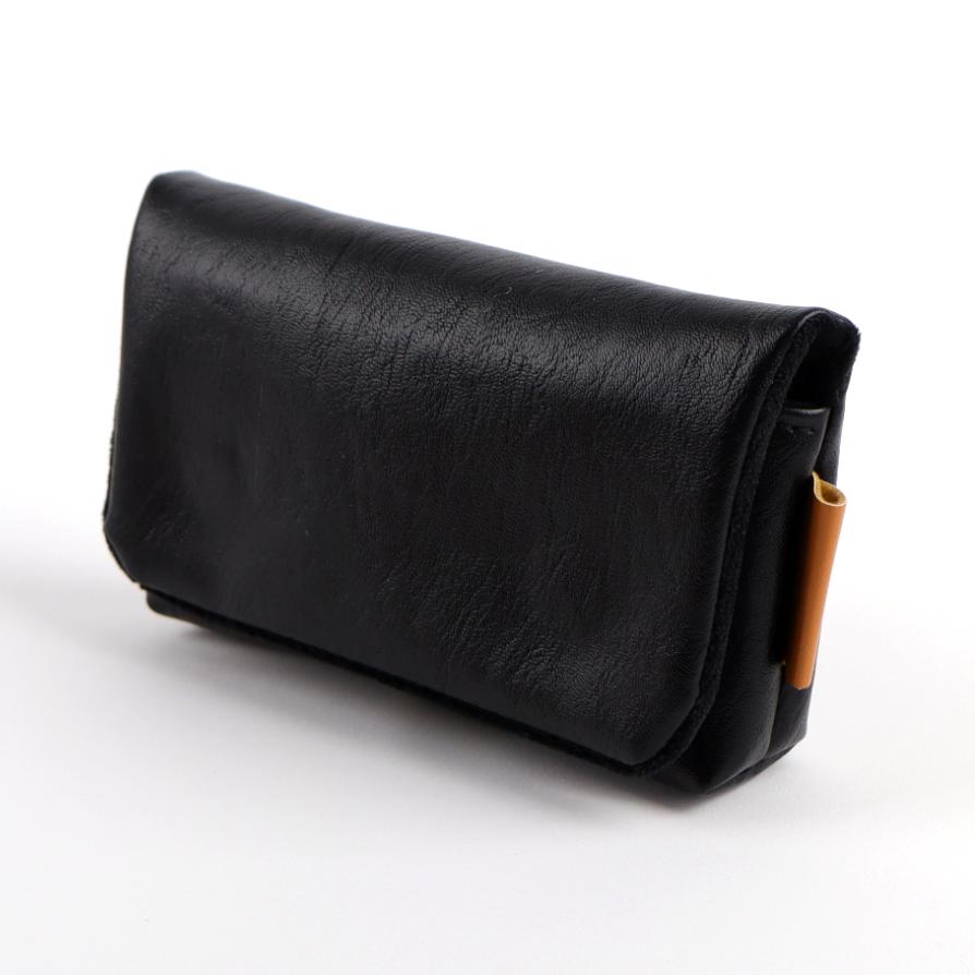 티크플레이 빈티지 가죽 디카 카메라 파우치 가방 소형 중형 슬림형 미니 케이스 똑딱이 자석 수납 마그네틱 레더 속가방, 1개, 01. [소형] 시크 블랙 12,900원