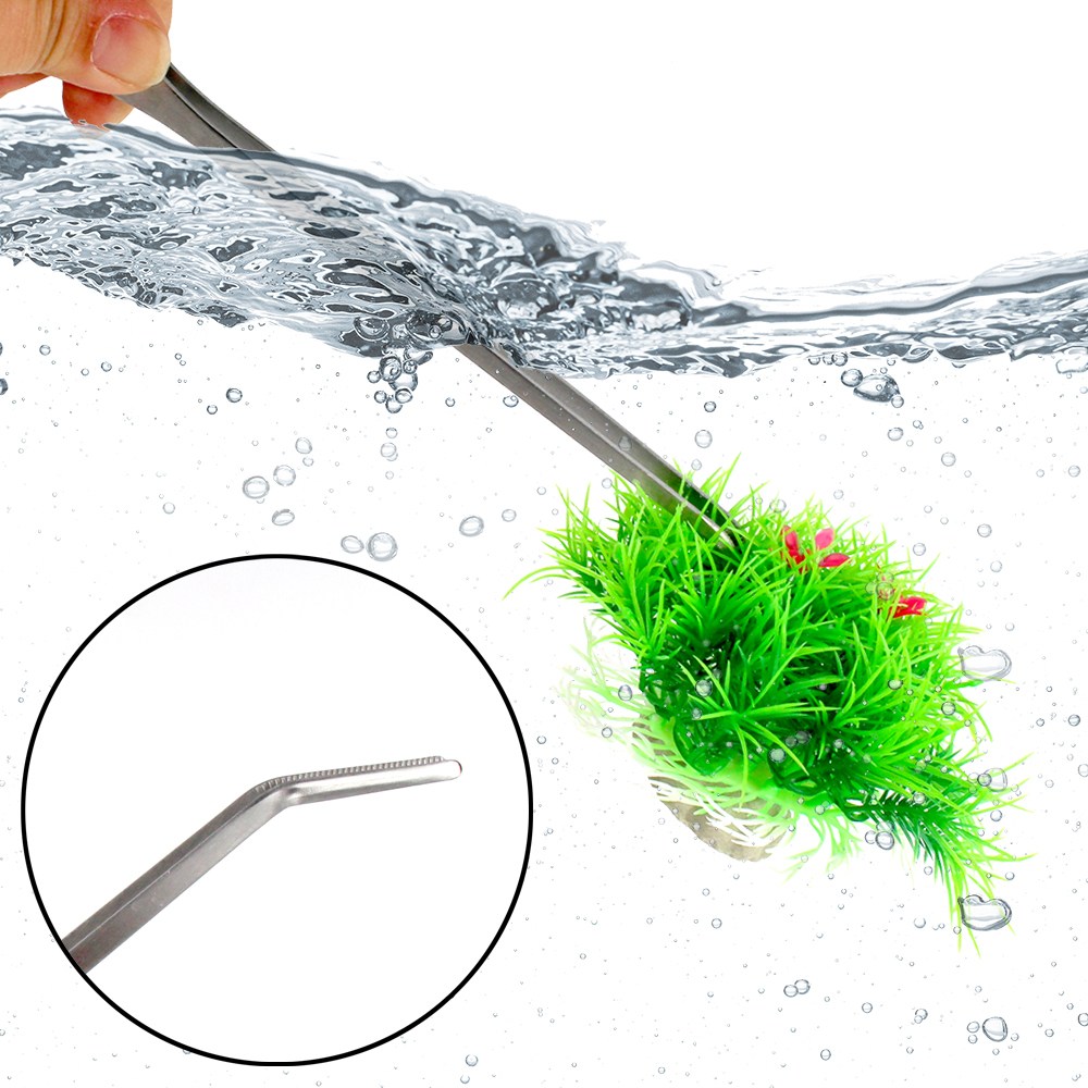 관상어수조청소 곡형핀셋 27cm 수초관리도구 4,180원