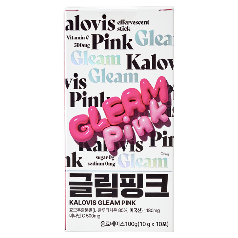 칼로비스 글림 핑크 고함량 글루타치온 1000mg 콜라겐 비타민C 톤업 미백 29,900원