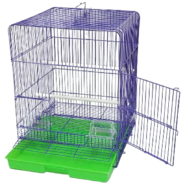 애니몰파크 대문형 칼라사각새장 앵무새장 잉꼬장 왕관앵무새장 코뉴어새장 중소형새장 앵무새 사육장 새장 새집 대형칼라사각장, 1개 29,990원