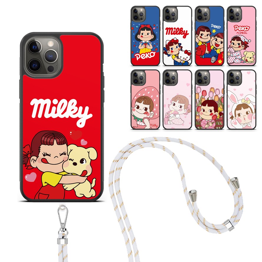 M130 무너폰 A15 A16 A24 A26 A35 A36 A56 S24FE 와이드7 페코짱 스트랩 케이스 16,500원