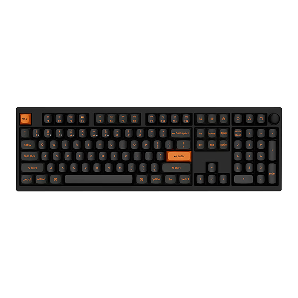 Keychron Z6 Ultra 블루투스 무선 게이밍 키보드 108키 Gasket 구조 Silk POM적축 8000mAh, 블랙, Z6Ultra, 적축 150,600원