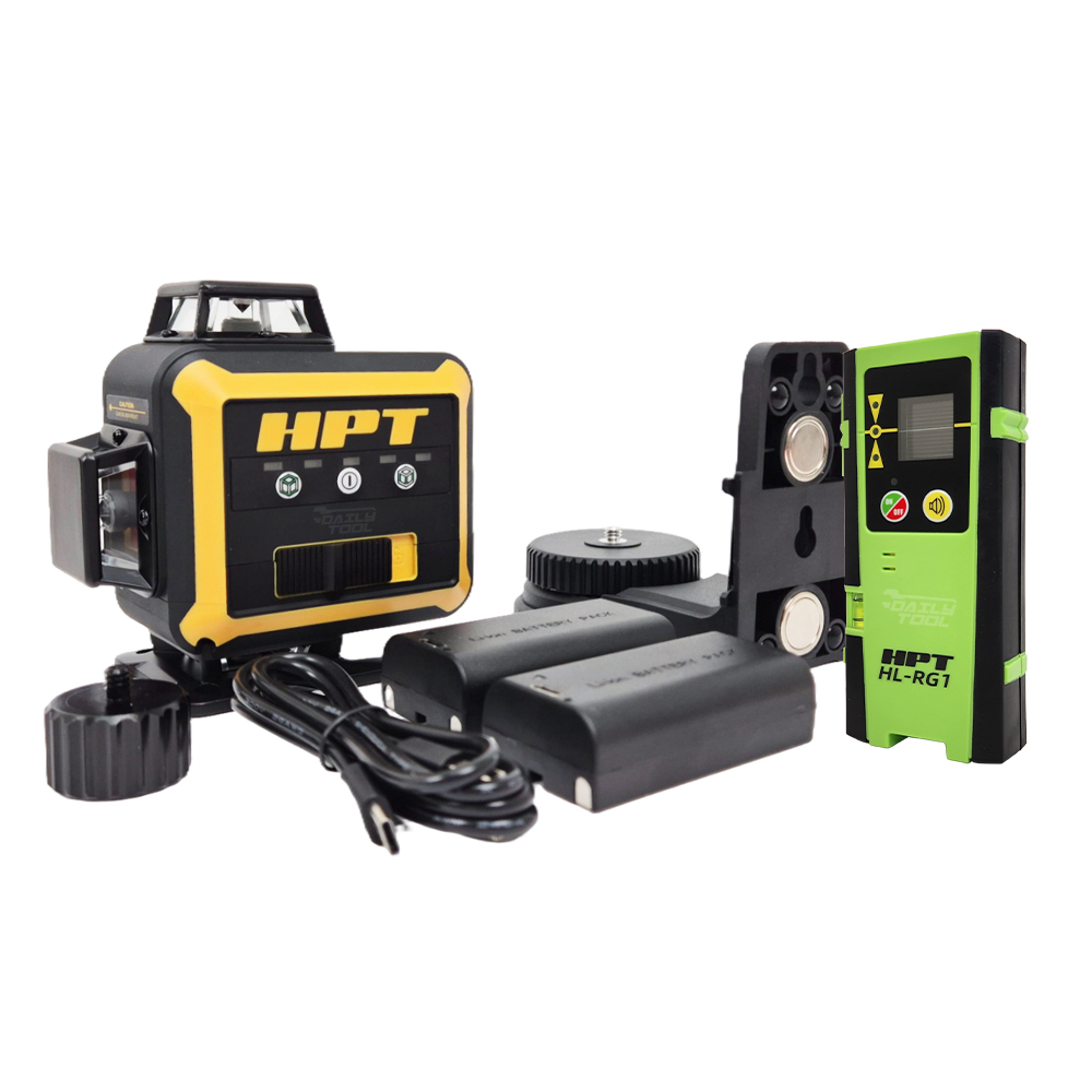 HPT 4D 미니 그린레이저 레벨기 수광기 세트 HL 4MG 레이져 수평기 224,000원