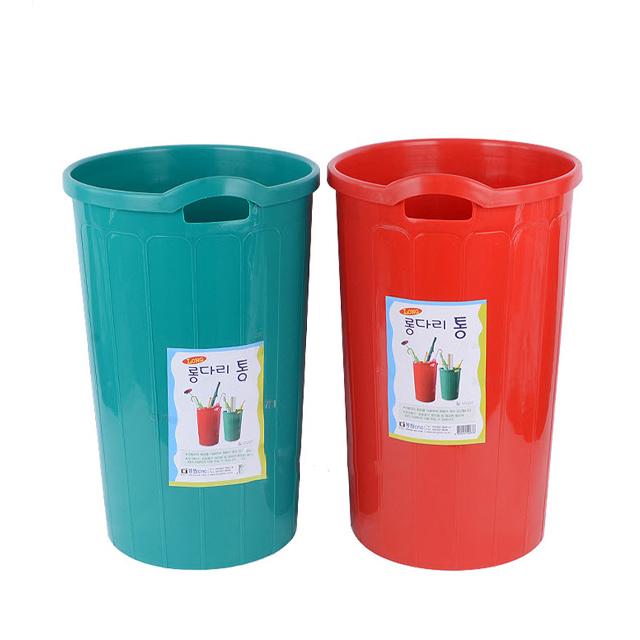 동림 롱다리우산통 우산꽃이 원형다용도통 쓰레기통, 1개 10,030원