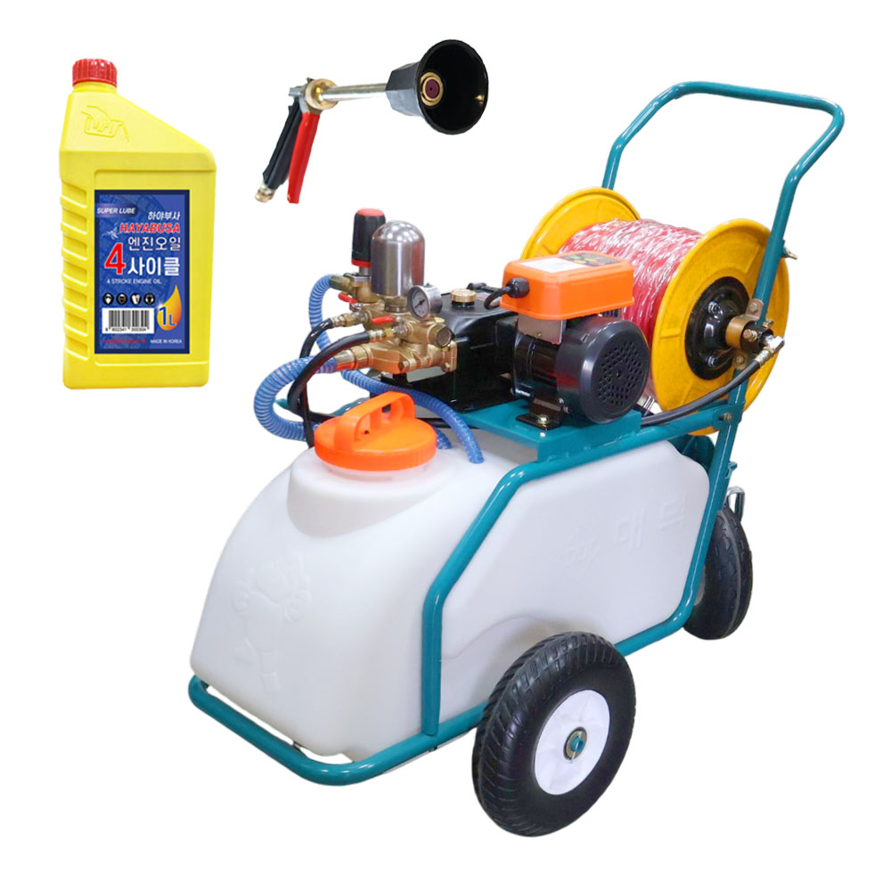 대덕테크 파워분무기 DDT-603 이동식 대용량 60리터 농업용 동력 전기 농약 살포기, 단일, 1개 804,200원