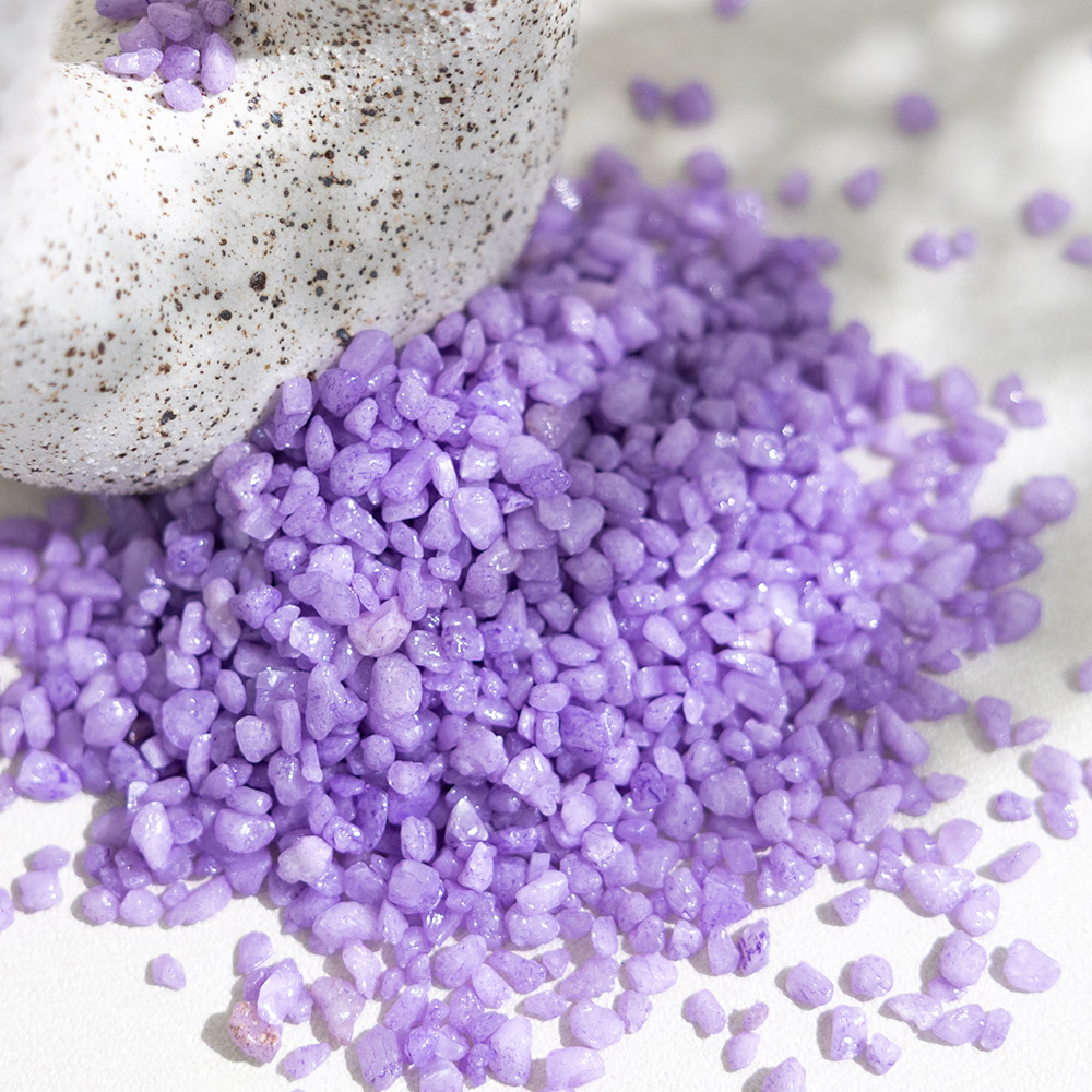 플라워트리 화분 어항 바닥재 프리미엄 칼라스톤 3~5mm 보라 3,350원