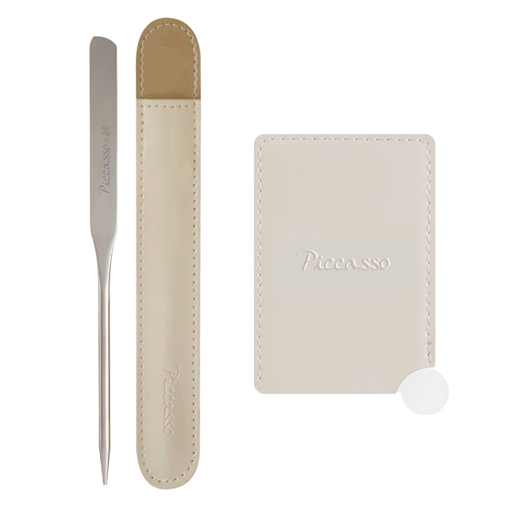 피카소 함경식 메이크업 스파츌라 + 미니 믹싱 팔레트 기획세트 19,900원